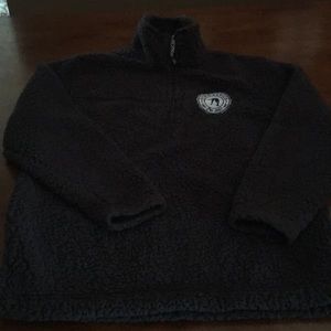 Women’s small gymnastics Sherpa gray pullover